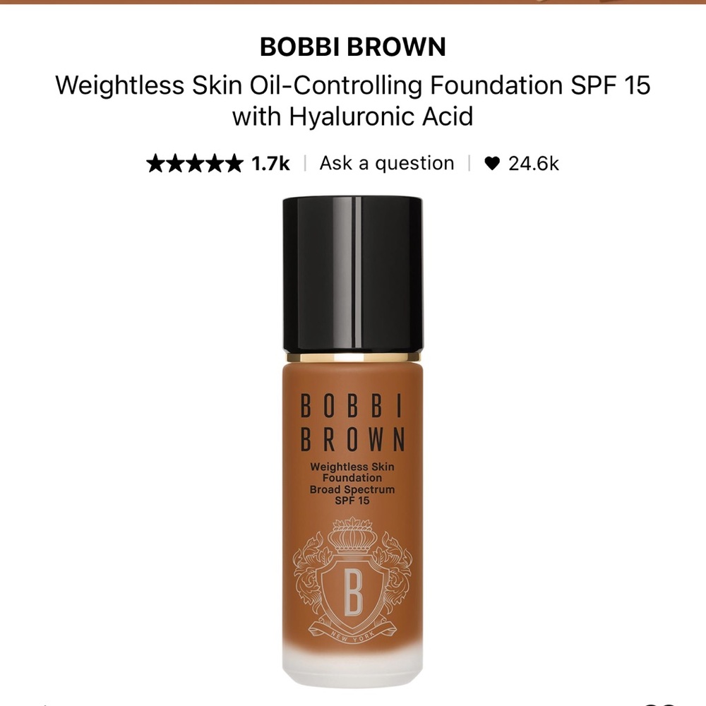 Bobbi Brown Cool Almond Liquid Foundation